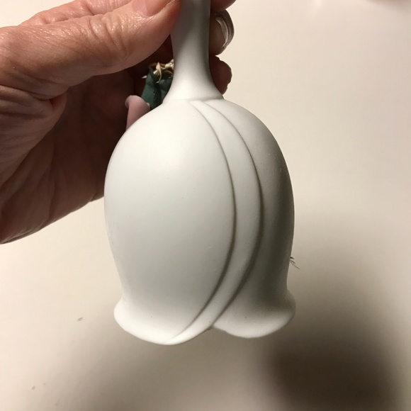 Vintage Floral Porcelain Bell - Picture 6 of 8